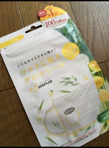 マスクアロマシール　レモングラス＆ユーカリ　１２Ｐの商品写真