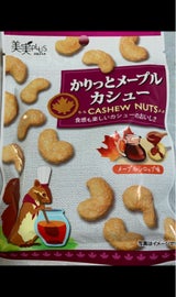 福楽得 美実PLUS かりっとメープルカシュー 38g