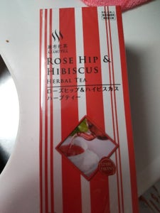 麻布紅茶 ローズヒップ&ハイビスカス 2g×20の商品写真
