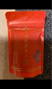 越前塩 おにぎりのしお梅塩 70gの商品写真