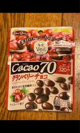 正栄食品 果実Veilカカオ70クランベリー41g