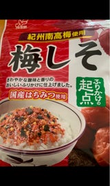 ニチフリ食品 ふりかけの起点 梅しそ 40g