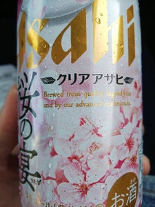 クリアアサヒ　桜の宴　缶　３５０ｍｌのレビュー画像