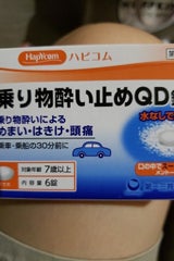 乗り物酔い止めQD錠