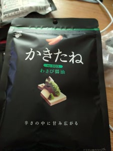 阿部幸製菓　かきたねわさび醤油　６０ｇの商品写真