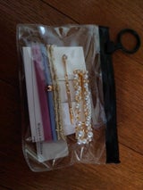 22MSGM0280 ヘアアクセ ポーチ入S