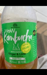 Wow KOMBUCHAジンジャーライム300ml