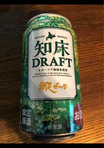 網走ビール　知床ＤＲＡＦＴ　缶　３５０ｍｌのレビュー画像