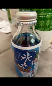 ハタ鉱泉　氷みつ　ブルー　瓶　１８０ｍｌの商品写真