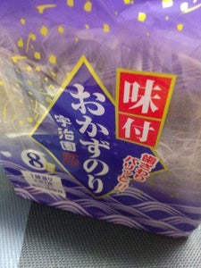 宇治園 おかずのり 4切3枚 8Pの商品写真