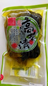 味庵 高菜漬 230gのレビュー画像