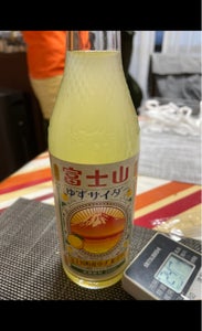 木村飲料　富士山ゆずサイダー　瓶　２４０ｍｌの商品写真