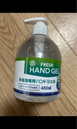 進製作所 フレッシュハンドジェル 480ml