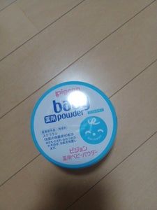 ピジョン 薬用パウダ−J ブル−缶 OPの商品写真