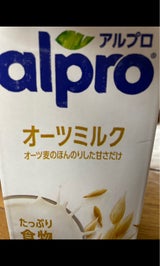 アルプロ 食物繊維オーツミルクほんのり甘い 1L