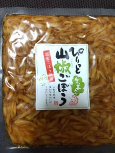 おばねや ぴりっと山椒ごぼう 180gの商品写真