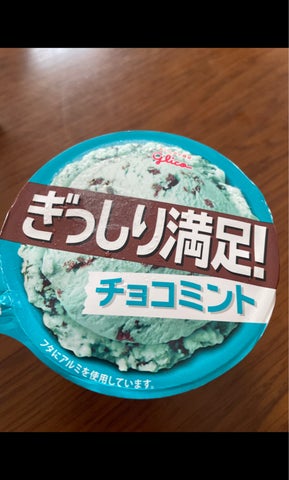 グリコ ぎっしり満足！チョコミント