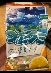 春日井製菓　つぶグミ青夏ソーダ　７０ｇの商品写真