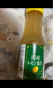 信州自然　環境栽培　国産レモン果汁　７０ｍｌの商品写真
