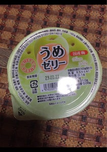 梅屋 うめゼリー 160gの商品写真