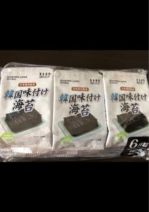 日新　韓国味付けのり　６袋のレビュー画像