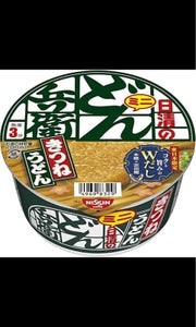日清　どん兵衛　肉うどんミニ　４０ｇの商品写真