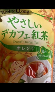 ティーＢ　やさしいデカフェ紅茶　オレンジ　１２０ｇの商品写真