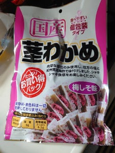 壮関 国産茎わかめ梅しそ 112gの商品写真