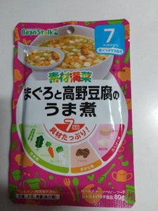 素材満菜　まぐろと高野豆腐のうま煮　８０ｇの商品写真