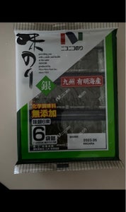 ニコニコのり　味付のり　銀　１２切　５枚の商品写真