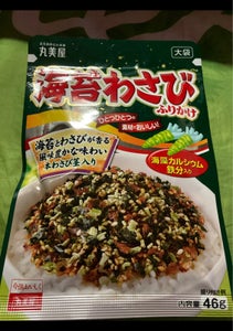 丸美屋　海苔わさびふりかけ　大袋　４６ｇの商品写真