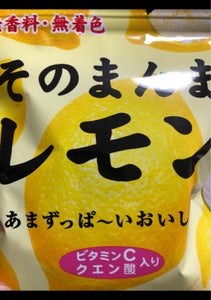 ライオン菓子 そのまんまレモン 25gの商品写真
