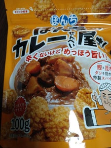 ぼんち カレーせんべい屋さん 100gの商品写真