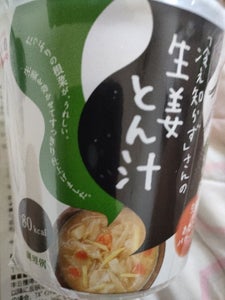 永谷園　冷え知らずさんの生姜カップとん汁　７６ｇの商品写真