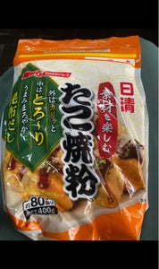 日清　素材を楽しむたこ焼き粉　４００ｇの商品写真