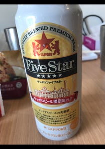 サッポロ　ファイブスター　缶　５００ｍｌ