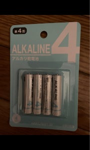 薦田紙工業　アルカリ単４乾電池　４本の商品写真