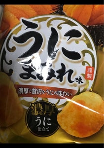 山芳製菓　ポテトチップスうにまみれ味　４５ｇの商品写真