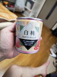 天長食品　白桃缶詰　ＥＯ缶　３１２ｇの商品写真