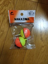 NPK 蛍光玉ウキ 10号 2個