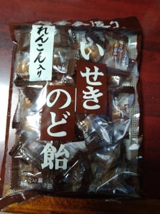 井関食品 れんこん入せきのど飴 120gの商品写真