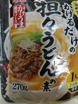 丸美屋 かけうま麺用ソース担々うどんの素 270g