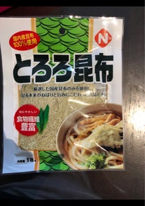 日高 国内産100%とろろ昆布 18gの商品写真