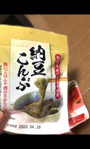 日東海藻 納豆昆布 27gの商品写真