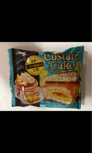 ロッテ カスタードケーキトロピカルフルーツ 1個の商品写真
