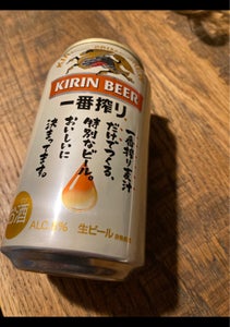 キリン　一番搾り　生ビール　缶　３５０ｍｌの商品写真