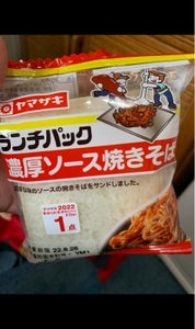 ヤマザキ　ランチパック（濃厚ソ−ス焼きそば）の商品写真