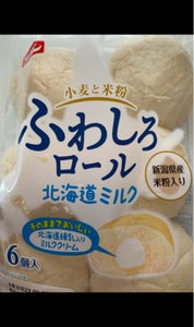 フジ　ふわしろロール　北海道ミルク　６個の商品写真