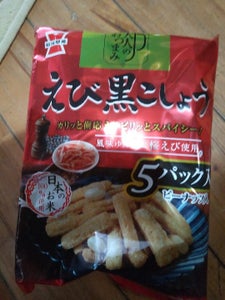 岩塚製菓　大人のおつまみえび黒胡椒　９０ｇの商品写真