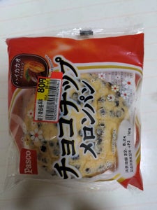 パスコ　チョコチップメロンパン　１個の商品写真